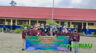 Mahasiswa Kukerta Univrab kelompok 28 gelar Sosialisasi di SDN 010 Sialang Bungkuk